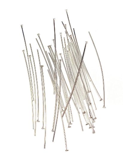 Picture of Headpin 50x0,7mm Shiny Silver x50