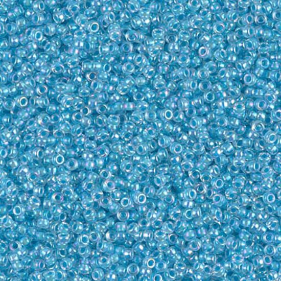 Picture of Miyuki Seed Beads 15/0 278 Lined Sky Blue AB x10g