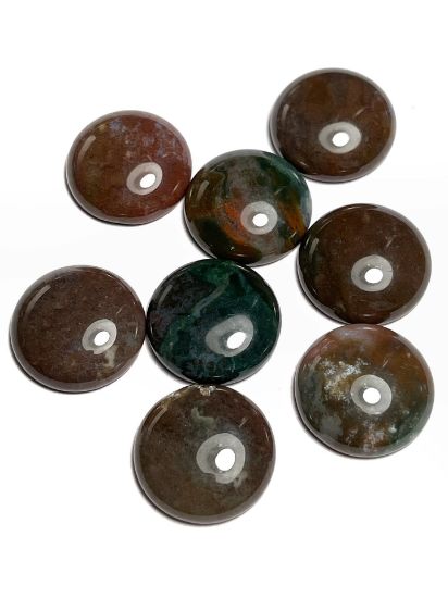 Picture of Cabochon Jasper (natural) 20mm round x1
