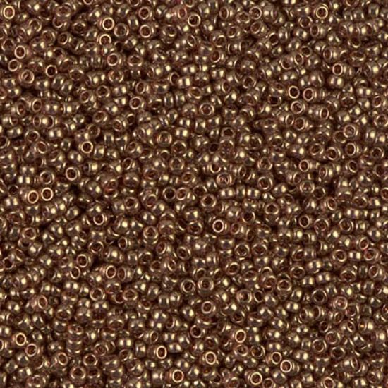 Picture of Miyuki Seed Beads 15/0 1882 Topaz Gold Luster x10g