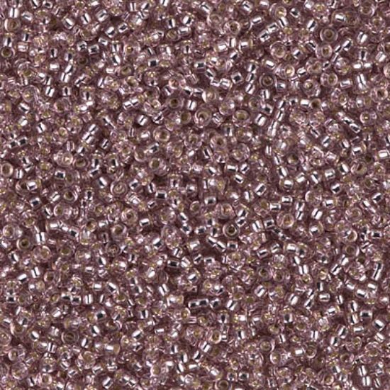 Picture of Miyuki Seed Beads 15/0 12 Silver Lined Smoky Amethyst x10g