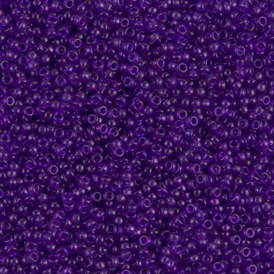 Picture of Miyuki Seed Beads 15/0 1314 Dyed Transparent Red Violet x10g