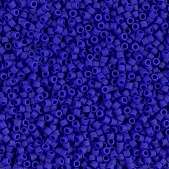 Picture of Miyuki Delica 11/0 DB756 Opaque Royal Blue Mat x10g