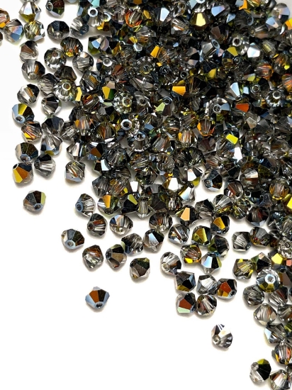 Picture of Preciosa Bead Rondell 4mm Crystal Marea x100