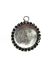 Picture of Pendant Black strass 25mm Silver Tone x1