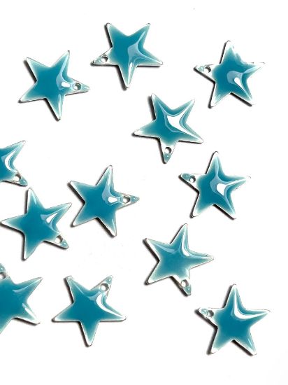 Picture of Candy Star 12mm Sky Blue x2