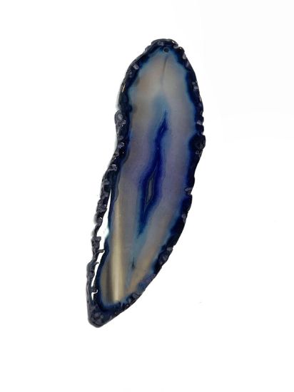 Picture of Agate Sliced Geode 11x3.5cm Blue x1