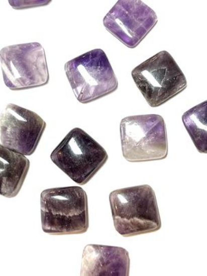Picture of Amethyst Square beads 16mm x6
