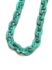 Picture of Acrylic Cable Chain 24x18mm Green Turquoise Picasso x70cm
