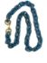 Picture of Acrylic Cable Chain 24x18mm with Clasp Navy Blue x70cm