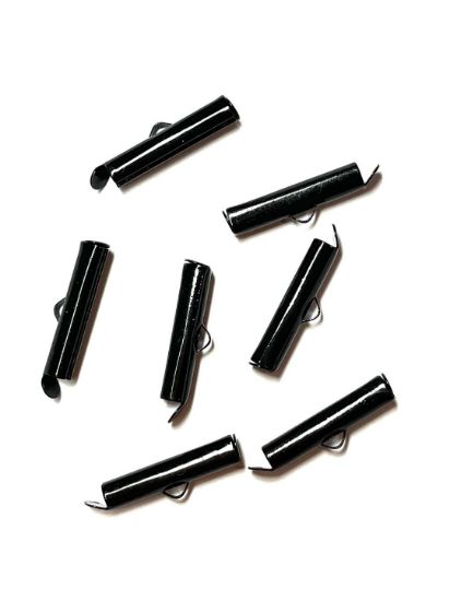 Picture of Slide End Tube 30mm Black x2