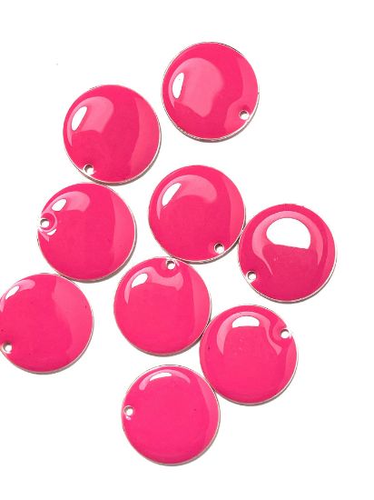 Picture of Candy Epoxy Round 18mm Pink x1