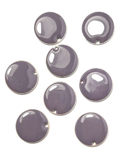 Picture of Candy Epoxy Round 18mm Light Purple x1