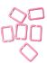 Picture of Candy Epoxy Rectangle 20x14mm Pink x1