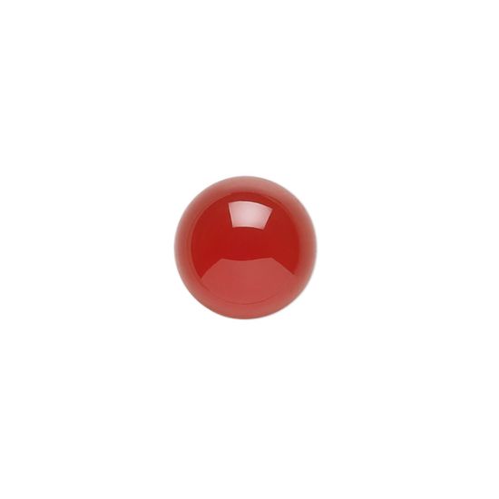 Picture of Cabochon Carnelian (dyed / heated) 12mm x1