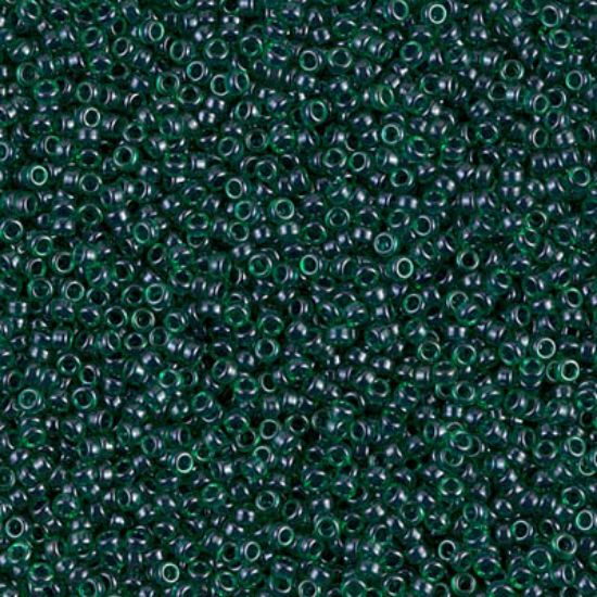 Picture of Miyuki Rocaille 15/0 2241 Lined Green/teal Luster x10g
