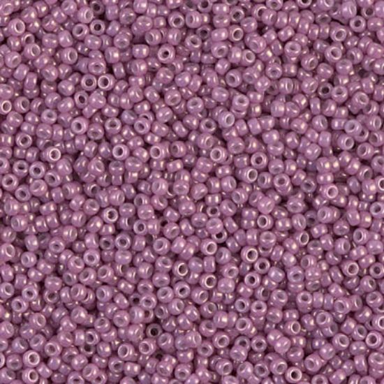 Picture of Miyuki Seed Beads 15/0 1867 Opaque Dark. Orchid Lust x10g