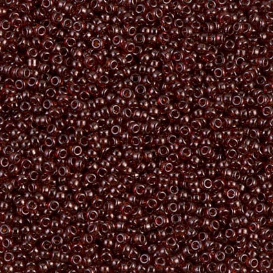 Picture of Miyuki Seed Beads 15/0 304 Garnet Gold Luster x10g