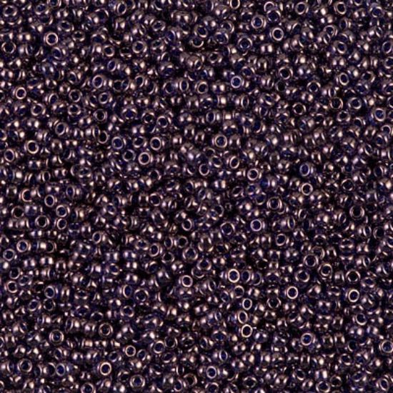 Picture of Miyuki Seed Beads 15/0 308 Sapphire Gold Luster x10g