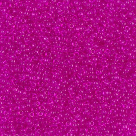 Picture of Miyuki Seed Beads 15/0 1310 Dyed Transparent Fuchsia x10g