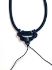 Picture of Pendant Cord Choker Necklace 5mm Blue x1