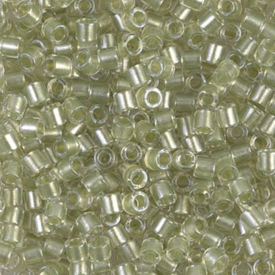 Picture of Miyuki Delica 8/0 DBL903 Sparkling Celery Lined Crystal x10g