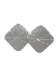 Picture of Pendant Shell motif 40mm Grey x2