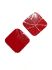 Picture of Pendant Shell motif 40mm Red x2