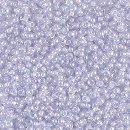 Picture of Miyuki Rocaille 11/0 2211 Pale Violet Lined Crystal AB x10g