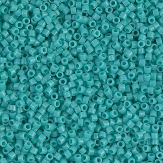 Picture of Miyuki Delica 11/0 DB759 Mat Opaque Green Turquoise x10g