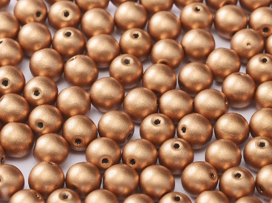 Picture of Round beads 4mm Vintage Copper x50