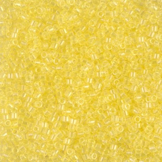 Picture of Miyuki Delica 11/0 DB1401 Transparent Crystal Lemon Ice x10g