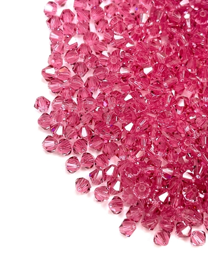 Picture of Preciosa Bead Rondell 4mm Rose x100