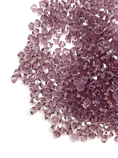 Picture of Preciosa Bead Rondell 4mm Light Amethyst x100