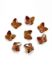Picture of Swarovski 5754 Butterfly bead 12mm Crystal Copper x1