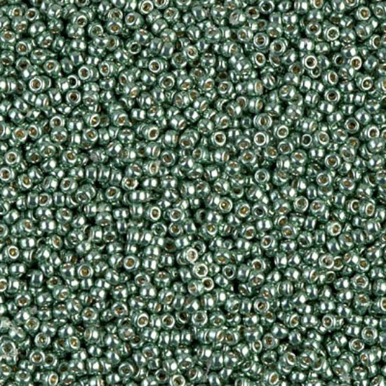 Picture of Miyuki Seed Beads 15/0 4215 Duracoat Galvanized Sea Green x10g