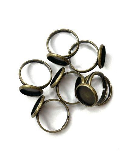 Picture of Ring Setting 12mm Bronze x5