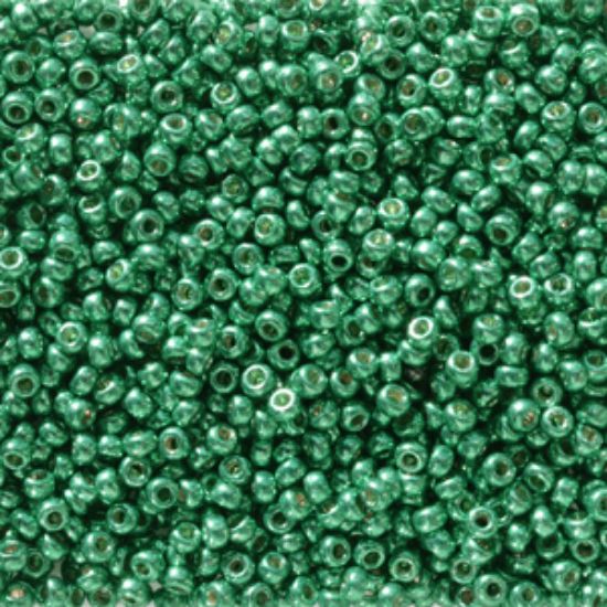Picture of Miyuki Rocaille 11/0 5106 Duracoat Galvanized Dark Aqua Green x10g