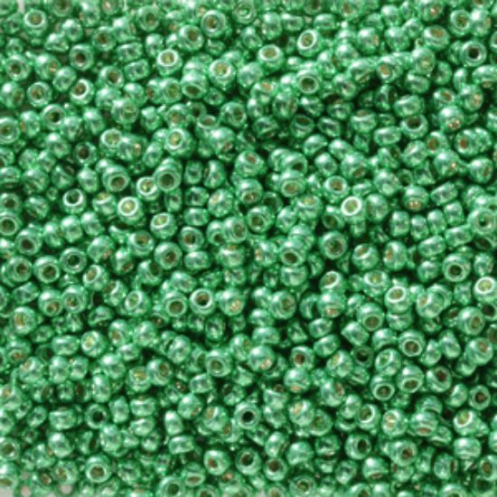 Picture of Miyuki Rocaille 11/0 5105 Duracoat Galvanized Dark Mint Green x10g 