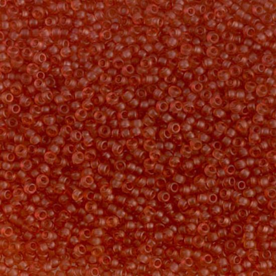 Picture of Miyuki Seed Beads 15/0 1621 Dyed Semi-Frosted Transparent Berry x10g