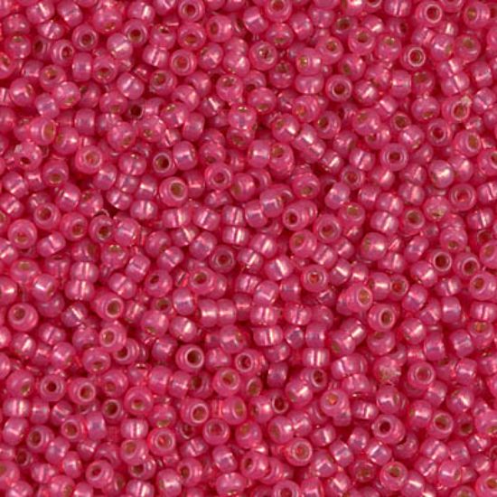 Picture of Miyuki Seed Beads 15/0 4239 Duracoat Silver Lined Flamingo  x10g
