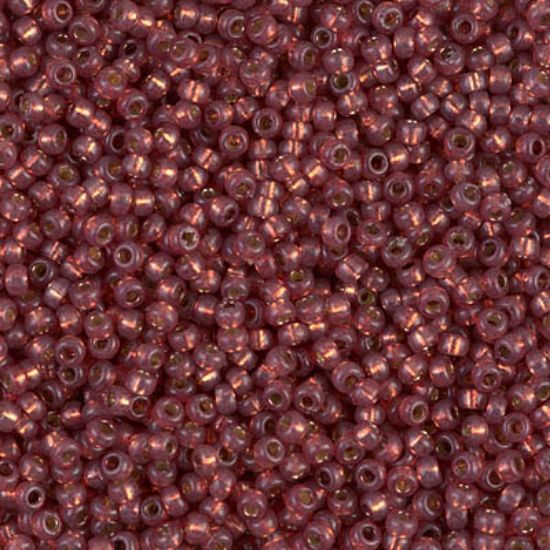 Picture of Miyuki Seed Beads 15/0 4245 Duracoat Silver Lined Dyed Nutmeg x10g