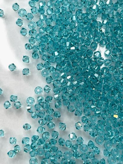 Picture of Swarovski 5328 Xilion Bead 3mm Light Turquoise x100