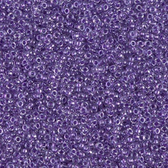 Picture of Miyuki Seed Beads 15/0 1531 Sparkling Purple Lined Crystal x10g