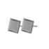 Picture of Stainless Steel Ear stud Rhombus Setting 8x8mm x10