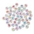 Picture of Acrylic Number Beads 7mm Round Color Mix x50