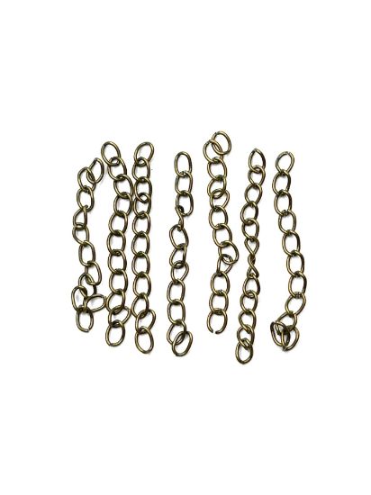 Picture of Chain extender 50x8mm Bronze x100