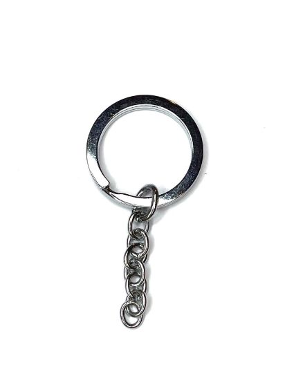 Picture of Key ring 30mm Silver Tone x1