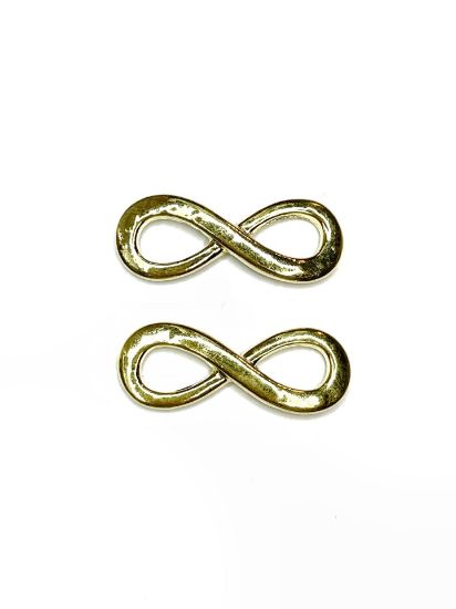 Picture of Link Infinity 13x35mm Gold Tone x2