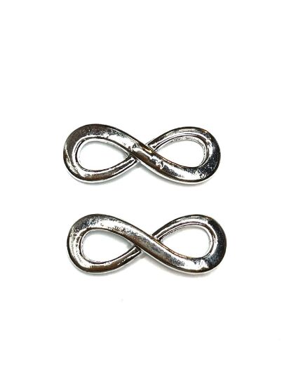 Picture of Link Infinity 13x35mm Silver Tone x2